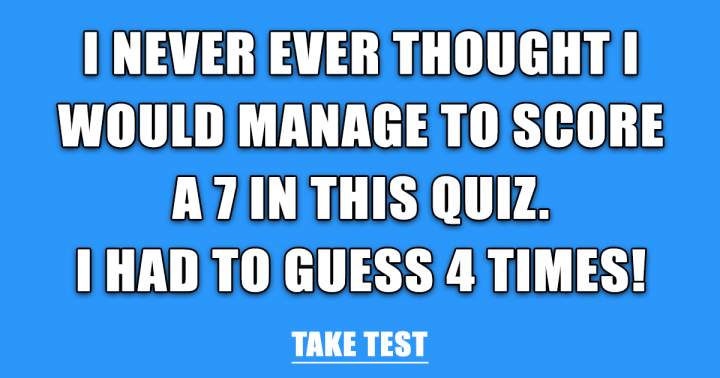 Banner for Quiz testing difficult knowledge.