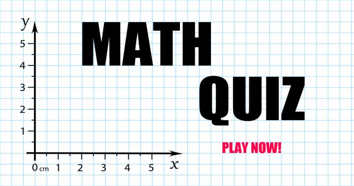 Banner for Math Test