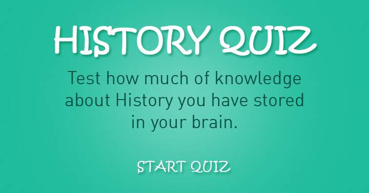 Banner for Most people struggle to complete the challenging History quiz flawlessly.