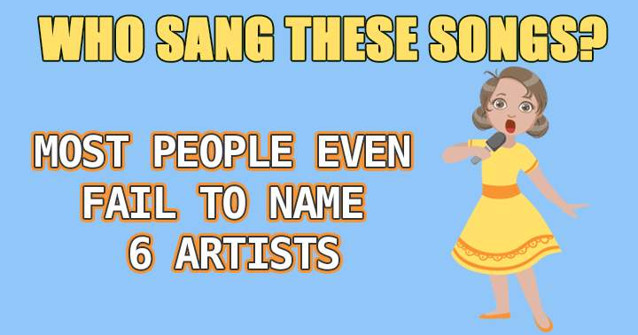 Can you name more than 4 of these artists?