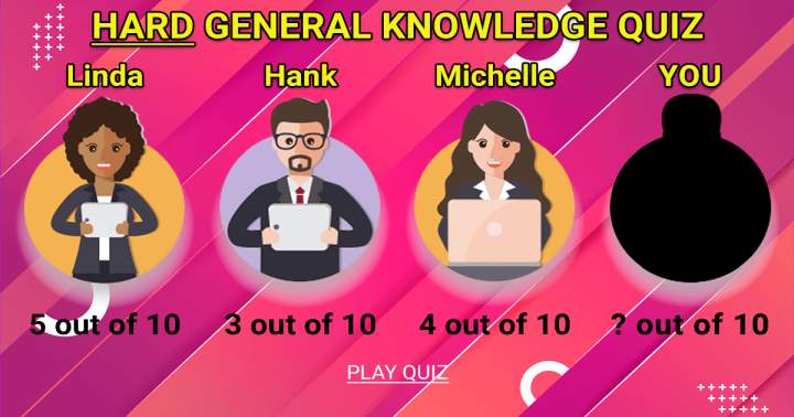 Banner for Challenging General Knowledge Quiz