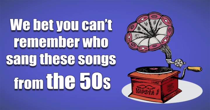 Which artists performed these songs from the 1950s?