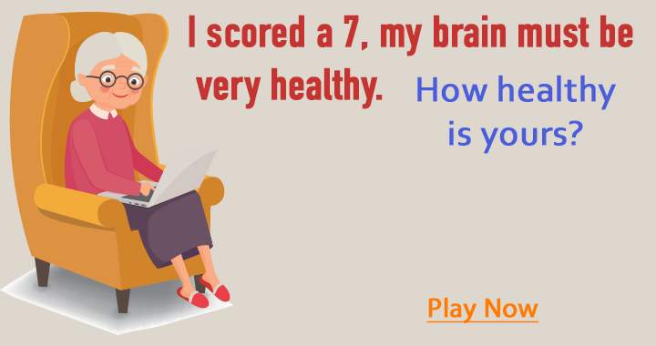 Banner for Is your brain healthy?