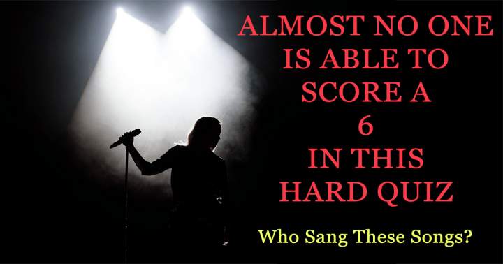 Banner for Who was the singer of these songs?