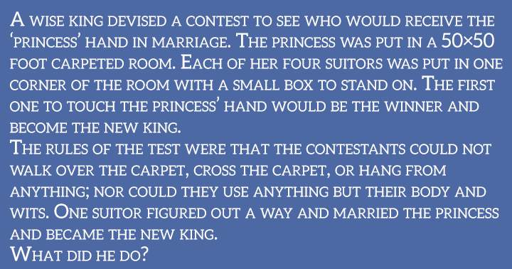 Banner for Is there anyone as smart as this new king?