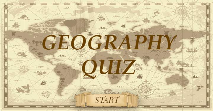 Banner for 'Geography: 10 Questions!'