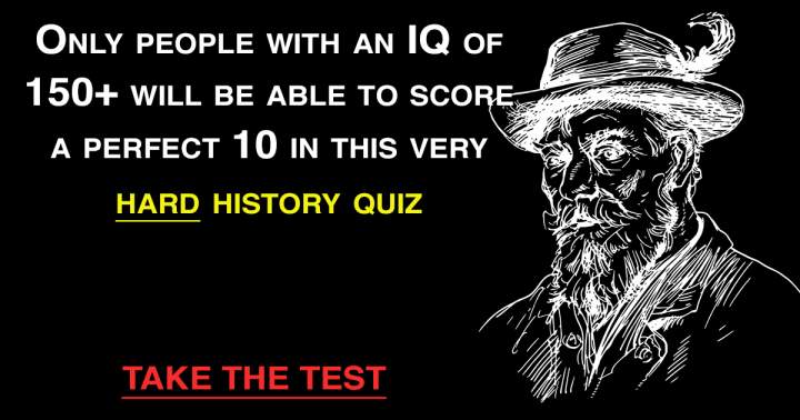 Challenging History Quiz