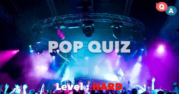 Banner for Test your knowledge with this challenging pop music quiz!