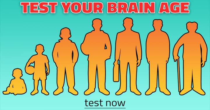 Here you can test your brain age.