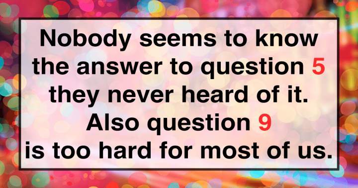 Banner for Quiz testing general knowledge