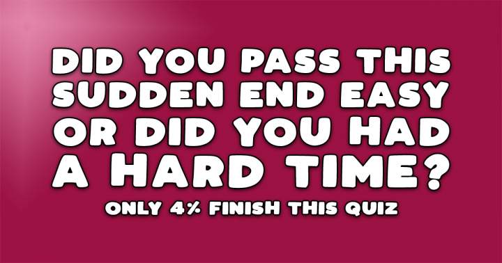 Banner for Trivia Quiz: Unexpected Finish