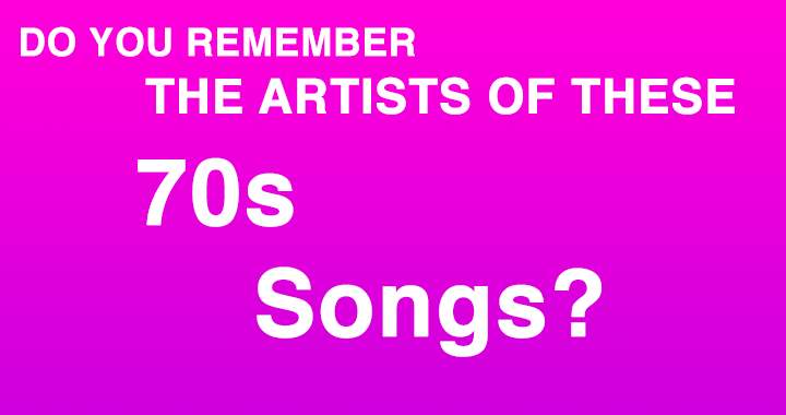 The artist of these famous 70s songs is often forgotten by most people.