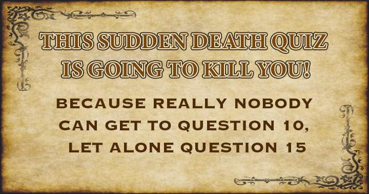 Banner for Challenging abrupt quiz.