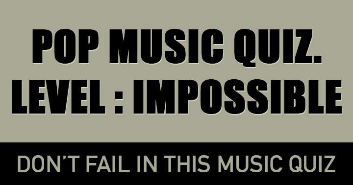 Banner for Are you capable of tackling this challenging Pop Music quiz?