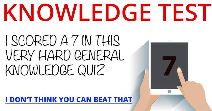 Banner for Test of knowledge