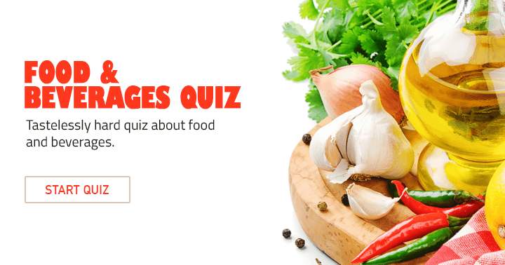 Unappetizingly challenging food quiz.