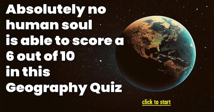 Banner for Geography Quiz that tests your knowledge