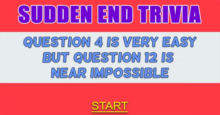 Banner for Trivia of Unexpected Conclusion