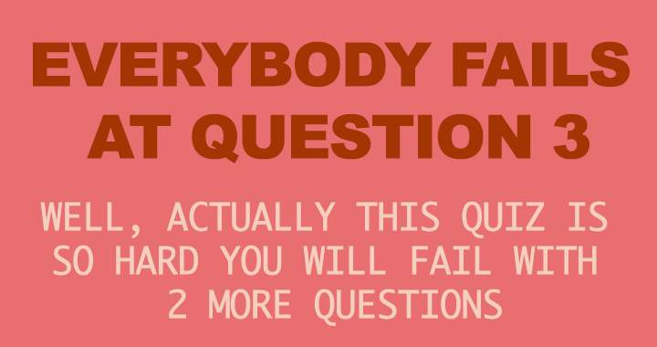Banner for Everyone does not pass question 3.