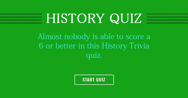 Banner for Hardly anyone achieves a score of more than 6!
