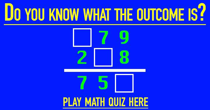 These math questions can only be handled by a smart person.