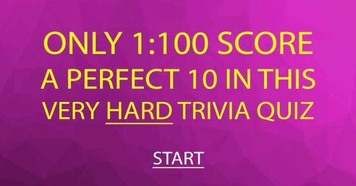 Banner for Challenging Trivia Quiz