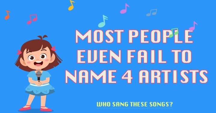Banner for Who is the singer of these songs?