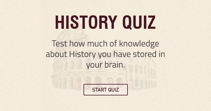 This quiz will delight history enthusiasts.