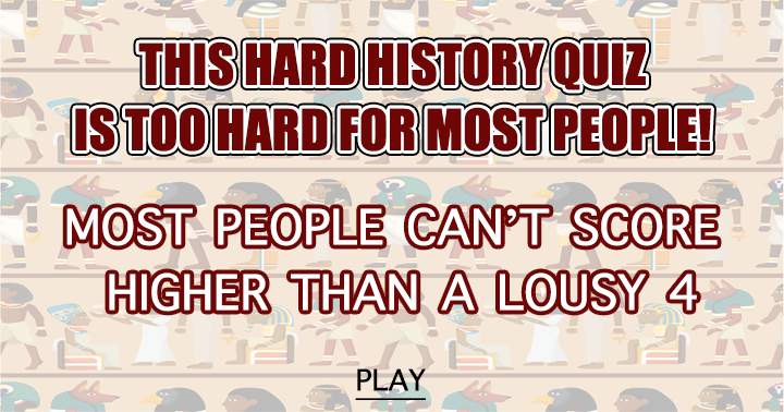 Banner for Unsolvable History Trivia Test