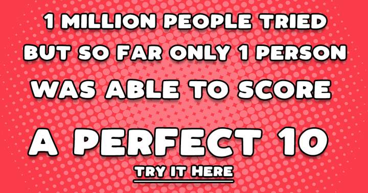 Banner for Scoring a perfect 10 makes you a champ!