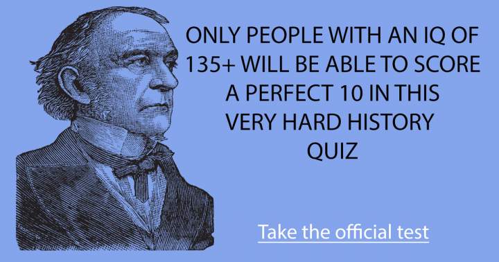 Banner for Historical Trivia Test