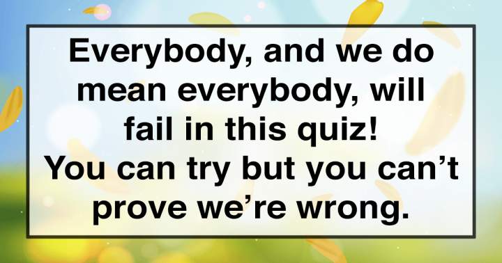 Banner for Unsurpassed Quiz Challenge