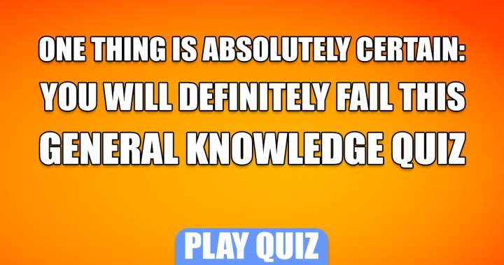 Challenging Trivia Quiz