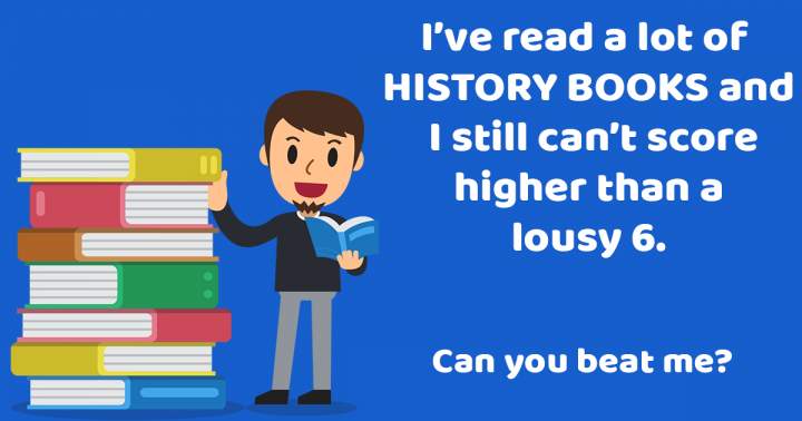 Banner for Difficult History Trivia Test
