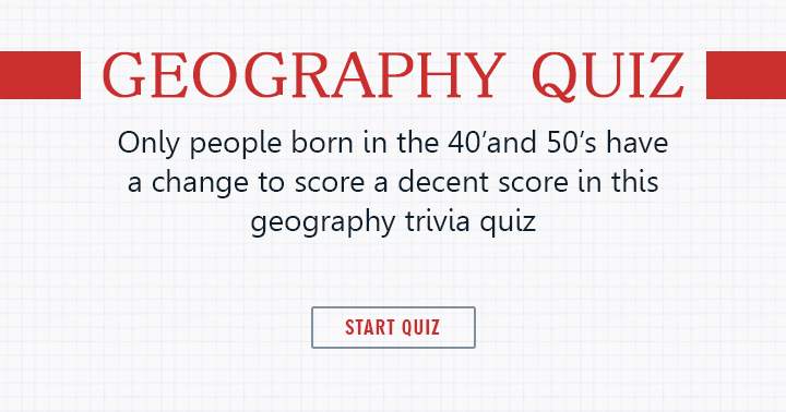 Were you born in the 1940s or 1950s?