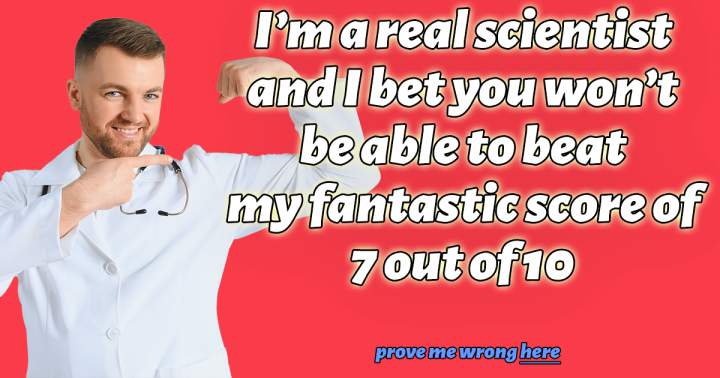 Banner for Difficult Science Trivia Test