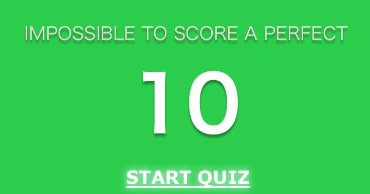 Banner for Achieving a perfect 10 is unattainable.