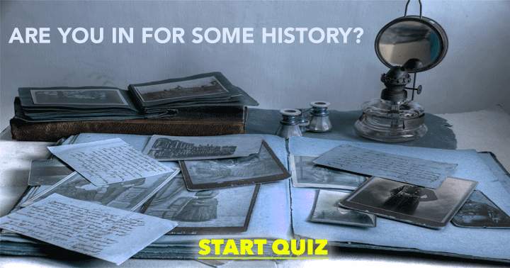 Banner for Enjoy taking this History Quiz.