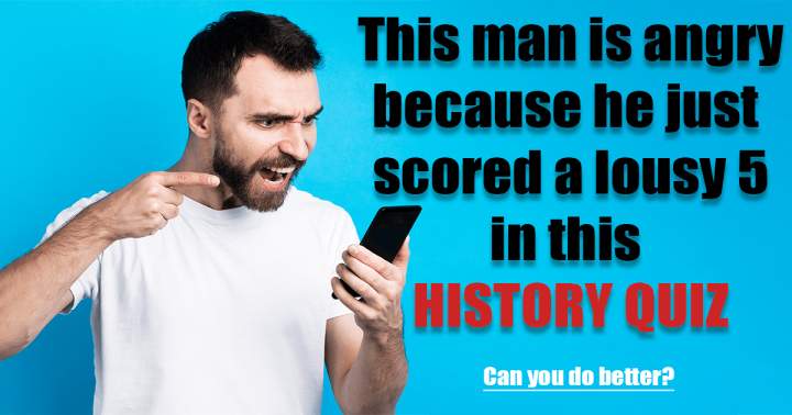 Banner for Demanding Historical Trivia Test