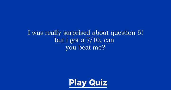 Banner for Are you able to surpass my score?