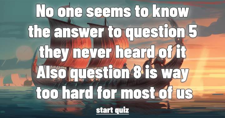 Banner for It seems that nobody knows the answers.