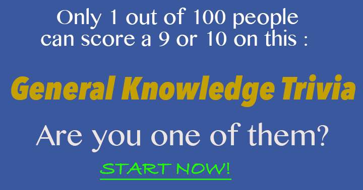 Banner for Can you be the one to score well among 100 people?