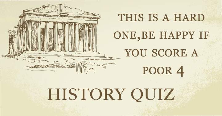 Banner for Attempt tackling this challenging history quiz.