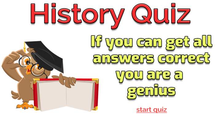 Banner for Historical Quiz