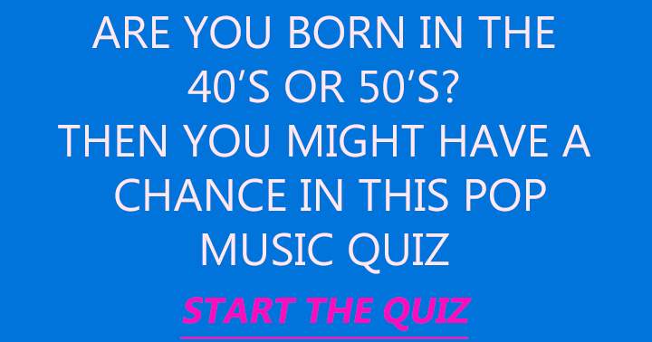 Pop Music Trivia