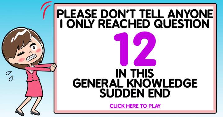 Banner for Sudden Termination of General Knowledge