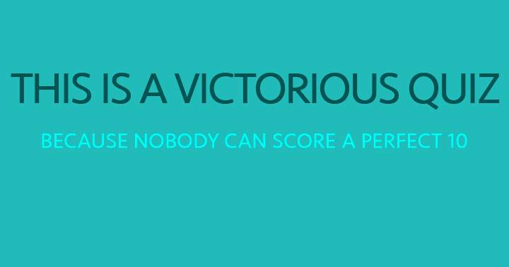 Banner for A Triumphant Quiz!