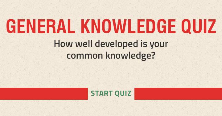 Banner for Is it common knowledge to you?