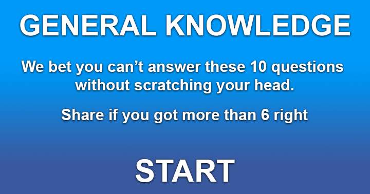 Banner for We doubt you'll get through these 10 questions without scratching your head.