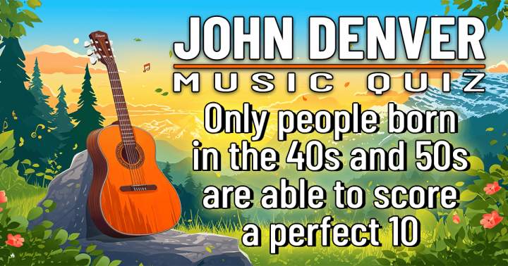 Banner for 10 challenging queries regarding John Denver